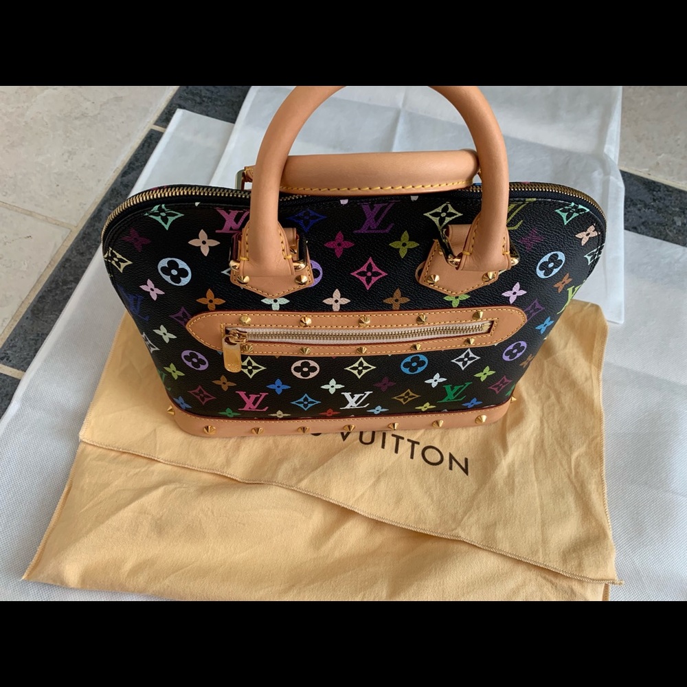 Louis Vuitton Alma PM Black multicolor
